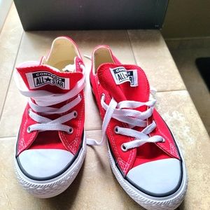 Kids Red Converse Chuck Taylor